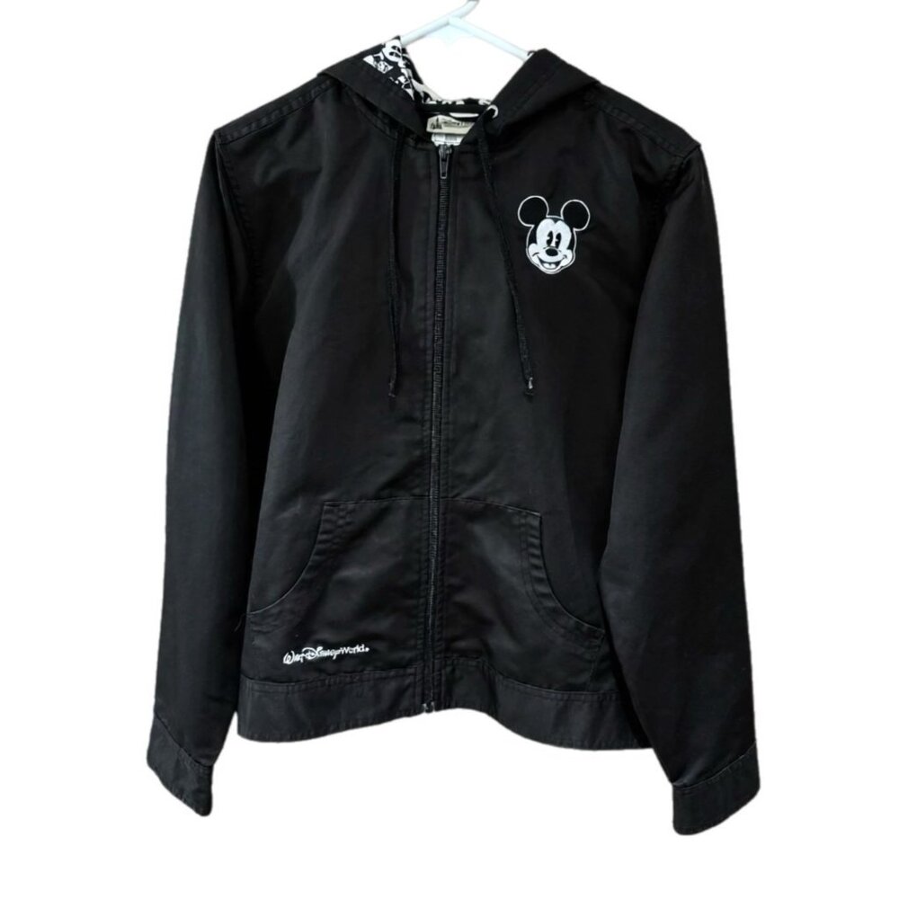 Disney Parks Women’s Medium Mickey Mouse Hooded Walt Disney World Jacket